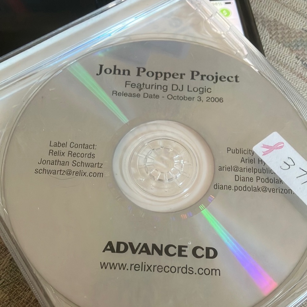 John Popper Project Advance CD